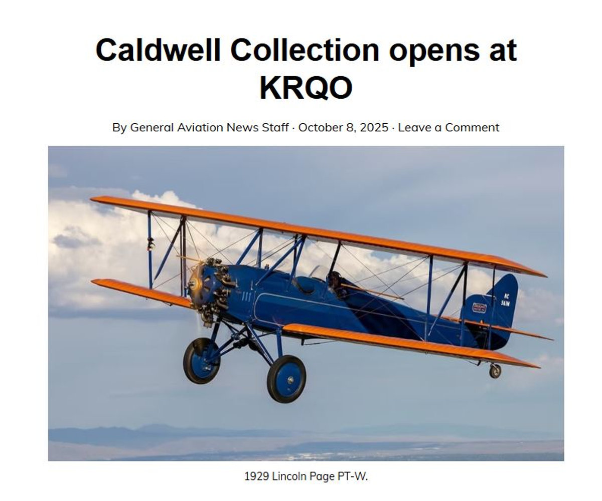 Caldwell Collection opens at KRQO