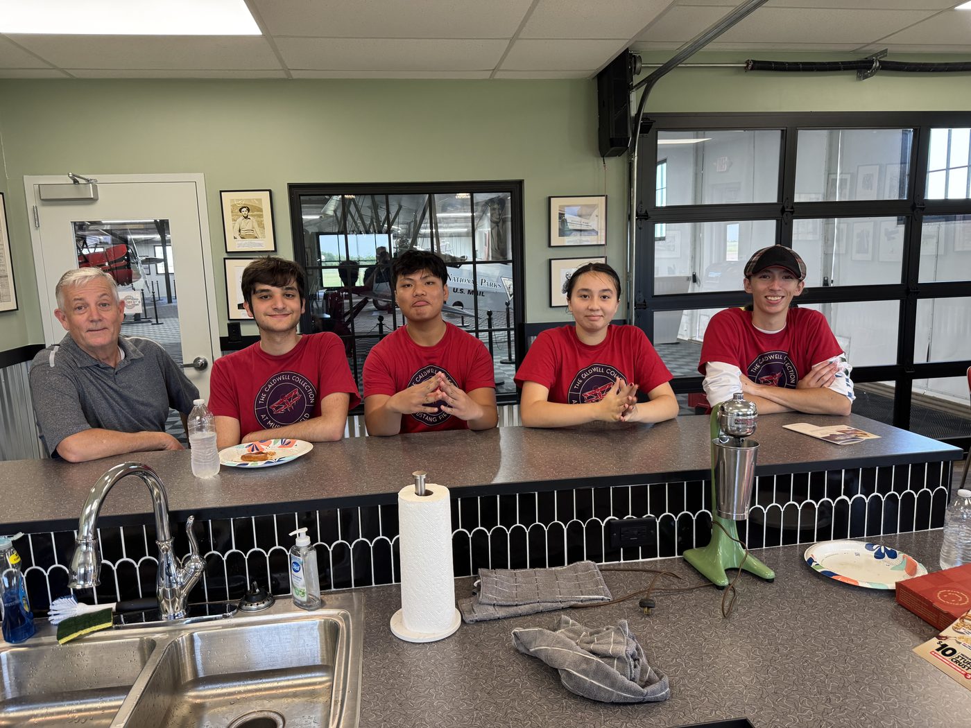 Volunteers at The Caldwell Collection