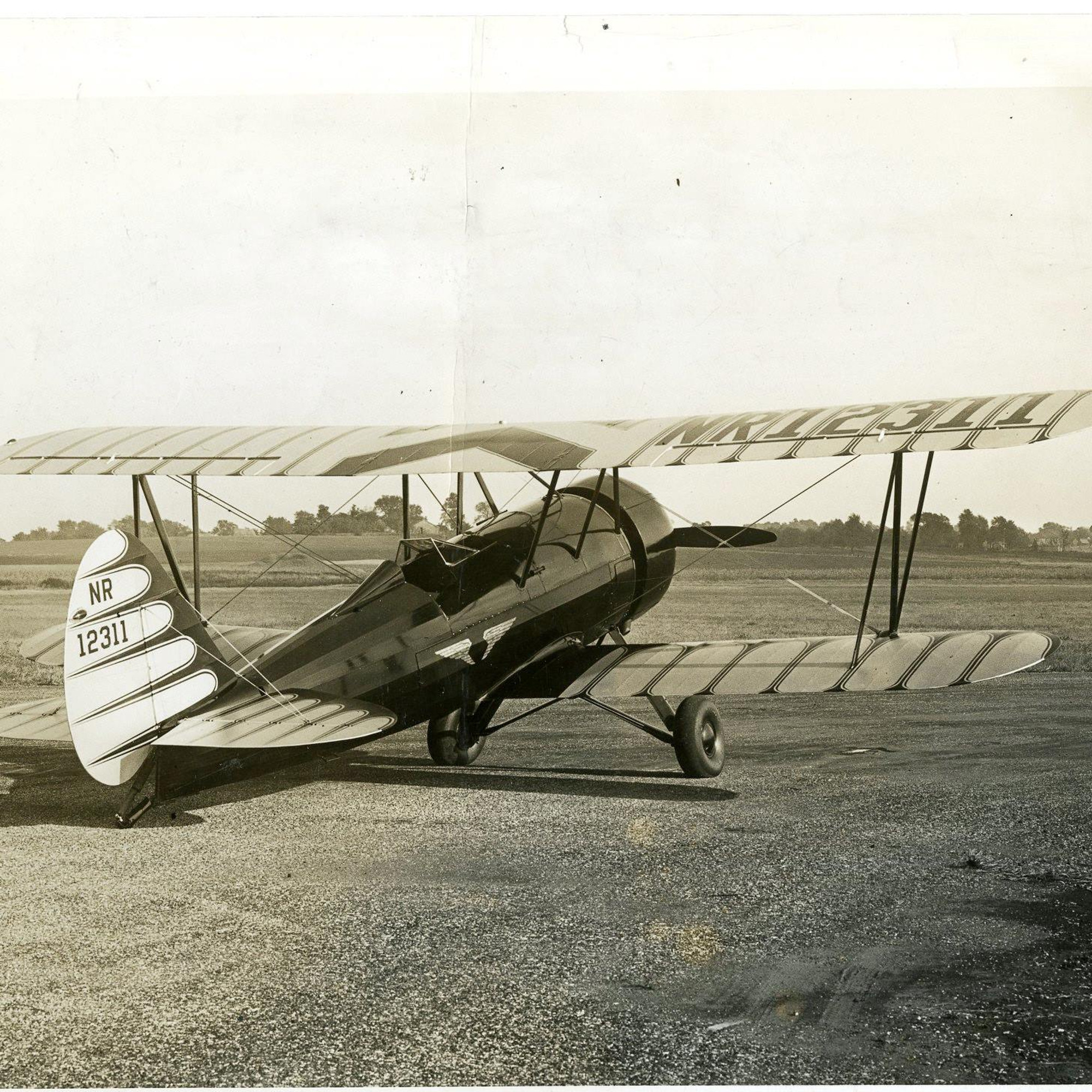 1931 Curtiss Wright Travel Air B-14-R "Speedwing" photograph