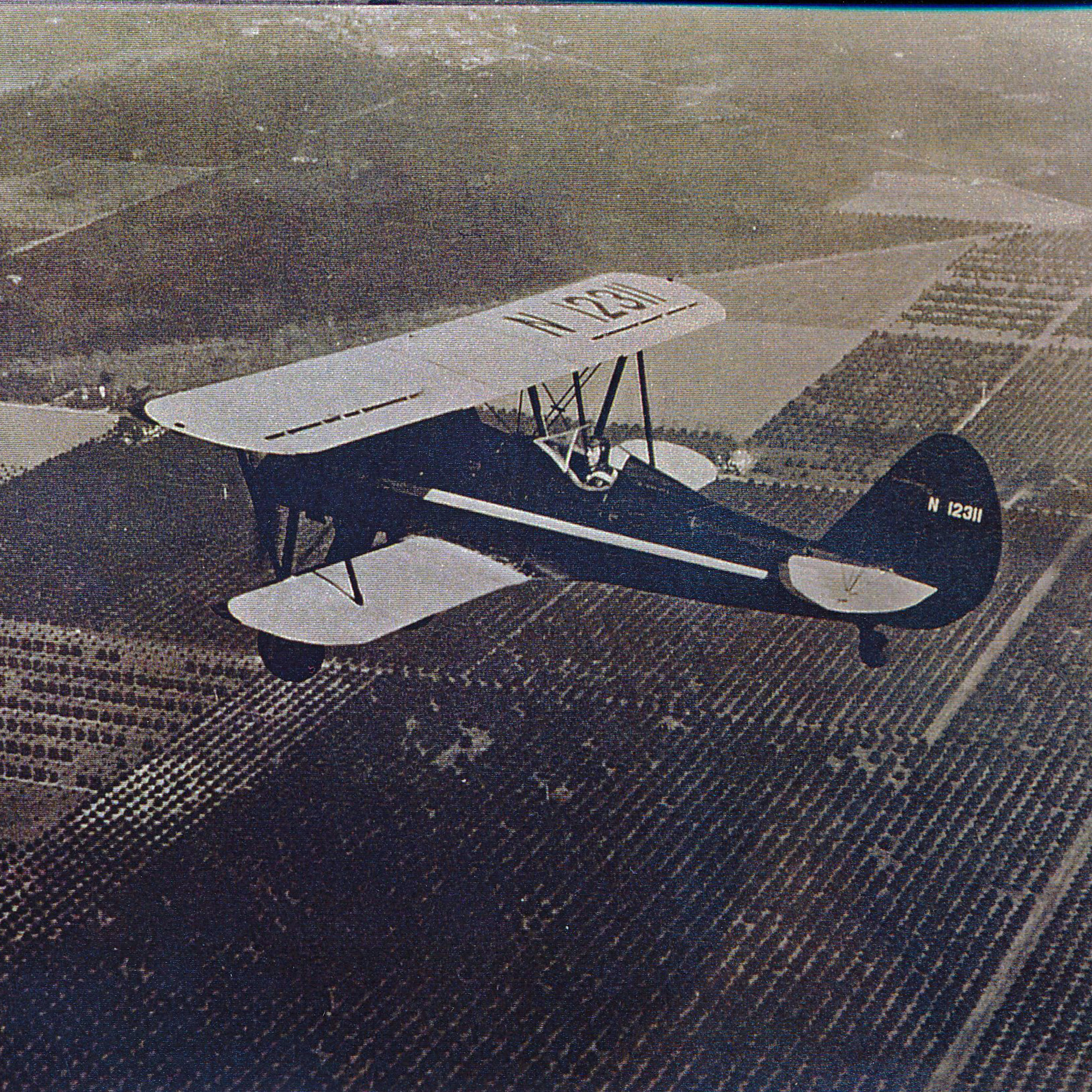 1931 Curtiss Wright Travel Air B-14-R "Speedwing" photograph