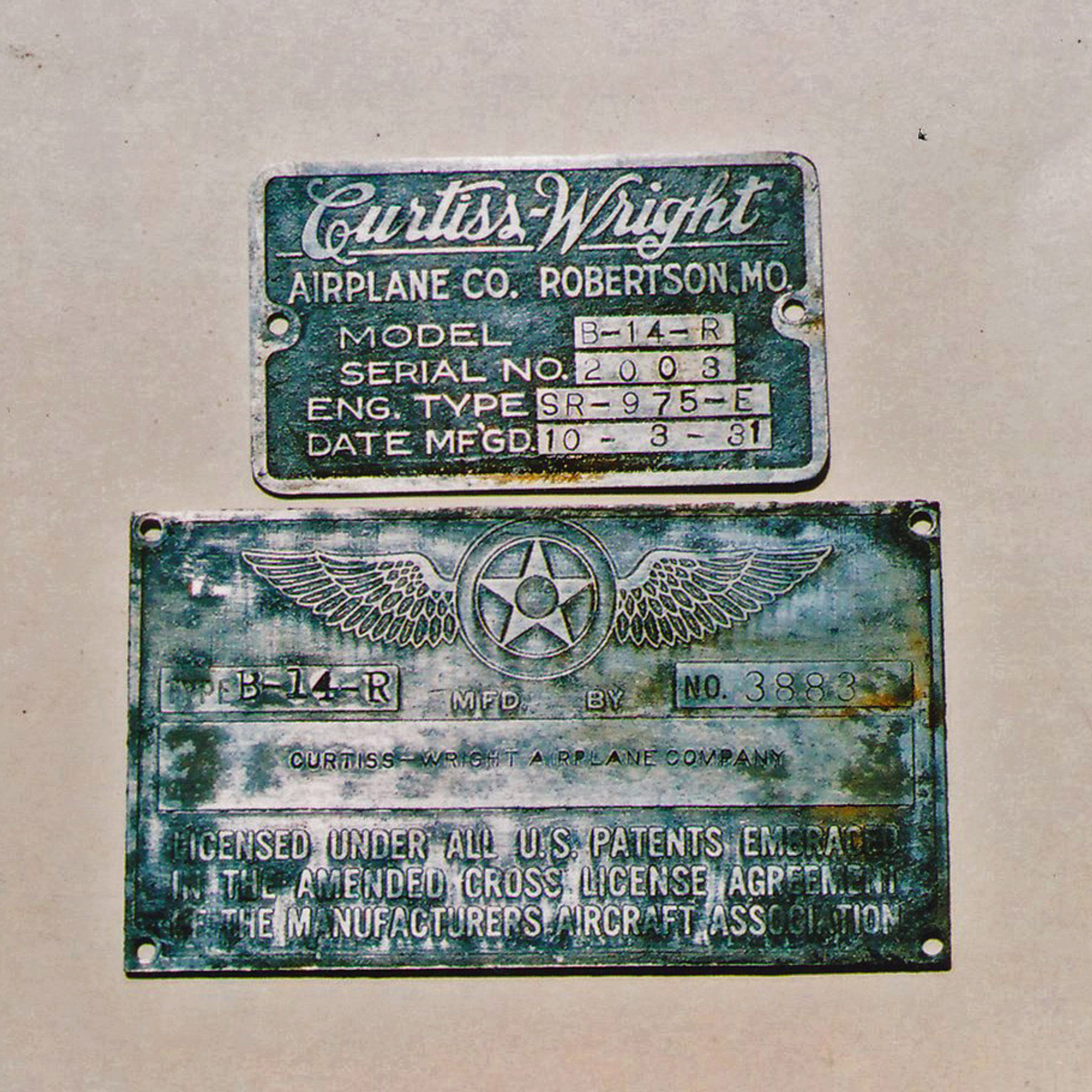 1931 Curtiss Wright Travel Air B-14-R "Speedwing" photograph