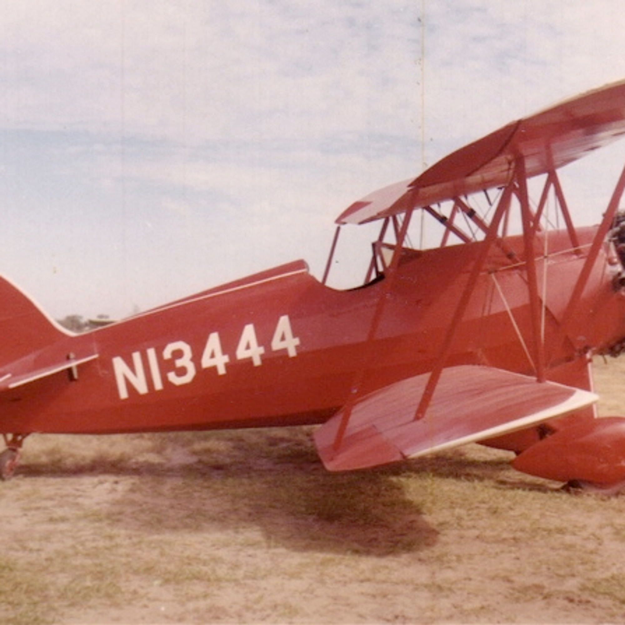 1933 Waco UBF-2 photograph