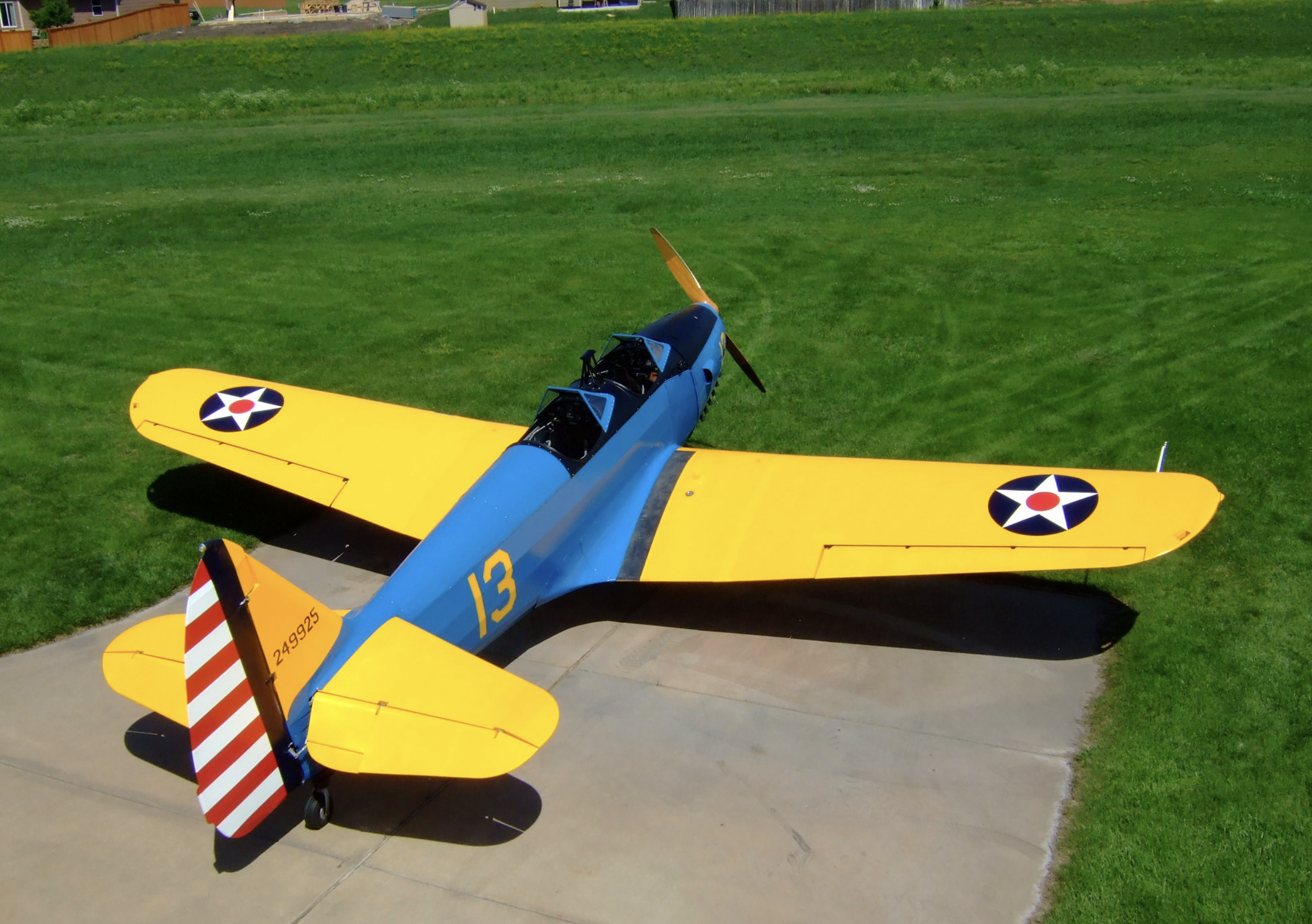 1942 Fairchild PT-19 after restoration