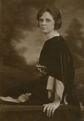 Lula Belle Morrison Caldwell, 1922 — the year Anton Classen died. | Family collection of Tony Caldwell
